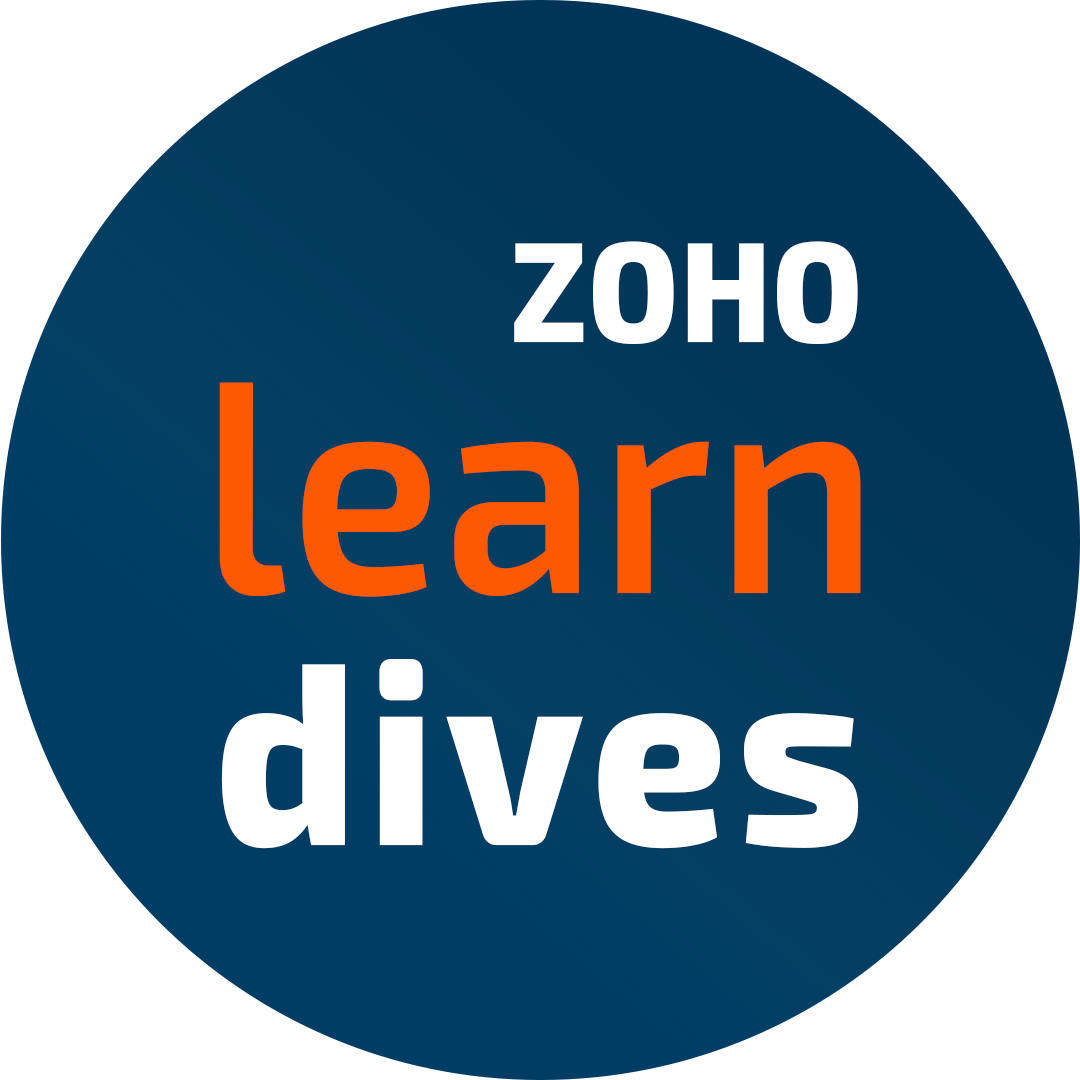 Zoho learn dives